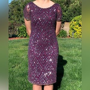 Prelude Embellished Sheath Dress